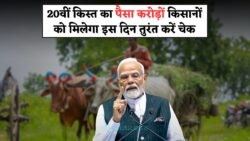 खुशखबरी! PM Kisan के लाभार्थियों के खाते में 20वीं किस्त के ₹2000 सीधे ट्रांसफर!