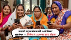 रक्षाबंधन पर लाड़ली बहना योजना का धमाका: लाखों महिलाओं को ₹1500 की 26वीं किश्त की तारीख तय!